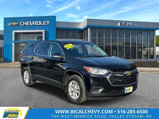 used 2021 Chevrolet Traverse car, priced at $25,390