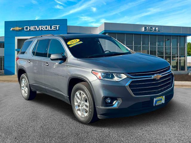 used 2021 Chevrolet Traverse car, priced at $25,988