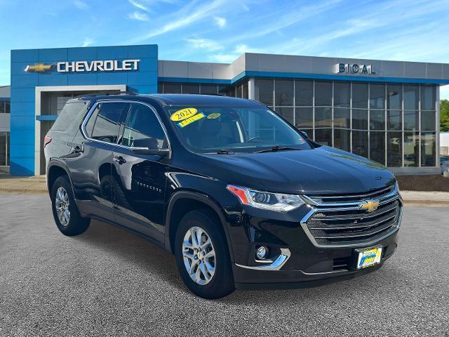 used 2021 Chevrolet Traverse car, priced at $29,377