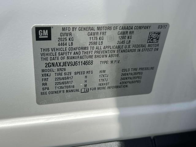 used 2018 Chevrolet Equinox car, priced at $16,998