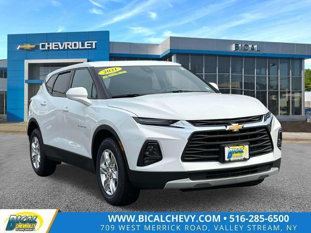 used 2021 Chevrolet Blazer car, priced at $21,988