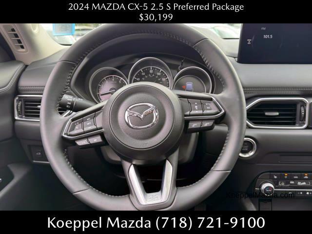 used 2024 Mazda CX-5 car, priced at $30,199