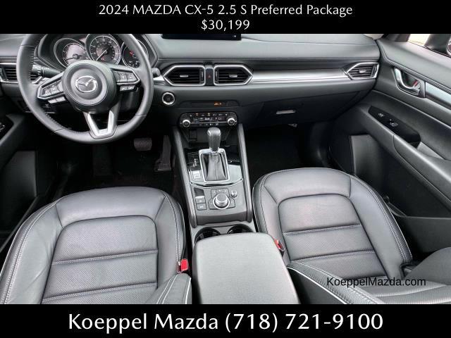 used 2024 Mazda CX-5 car, priced at $30,199