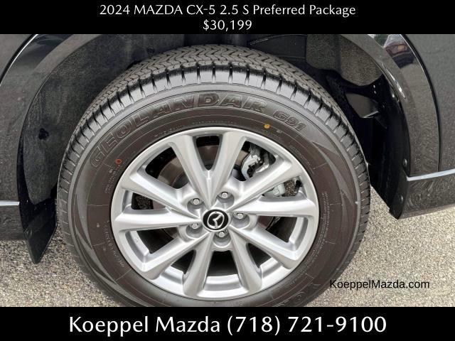 used 2024 Mazda CX-5 car, priced at $30,199