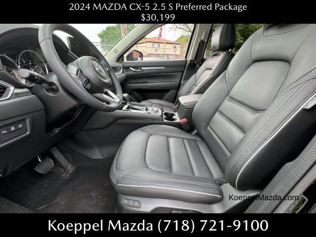 used 2024 Mazda CX-5 car, priced at $30,199