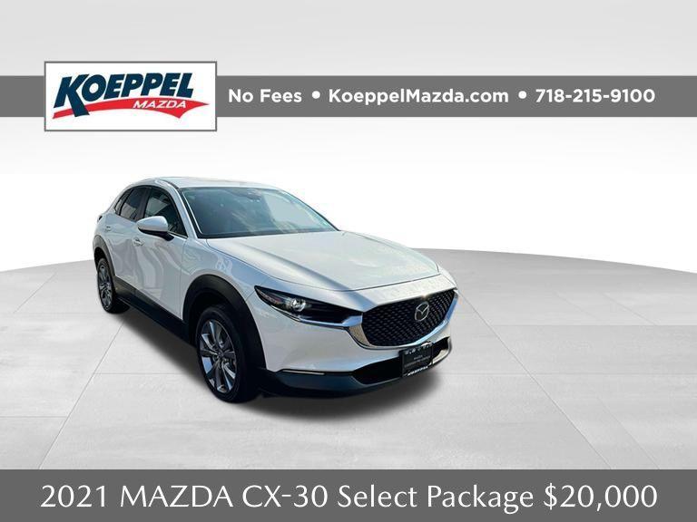 used 2021 Mazda CX-30 car, priced at $20,000