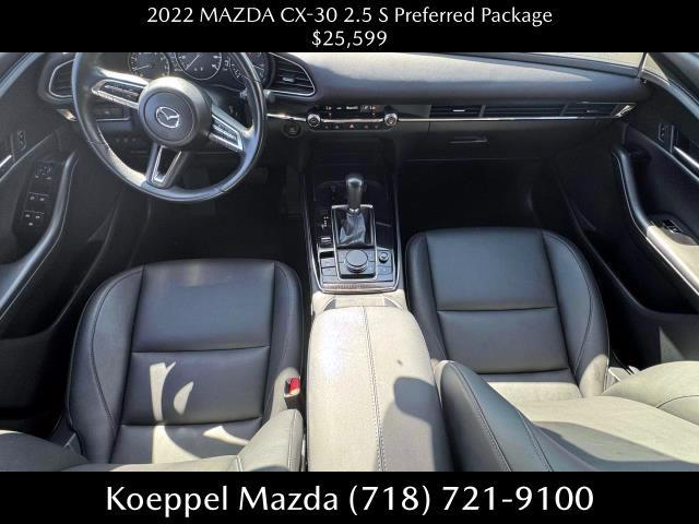 used 2022 Mazda CX-30 car, priced at $25,599
