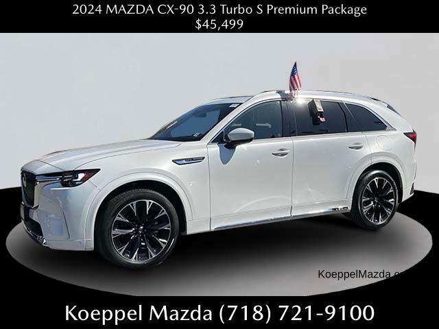 used 2024 Mazda CX-90 car, priced at $45,499