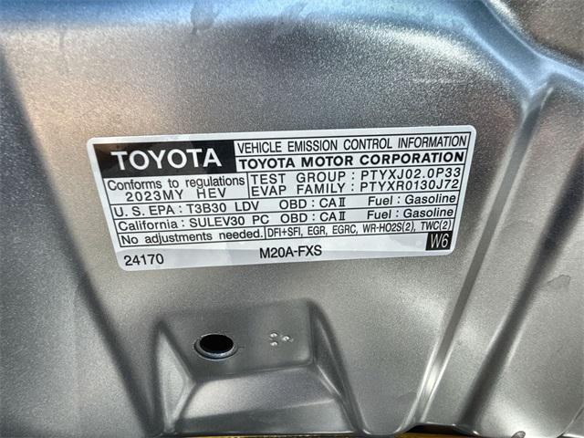 used 2023 Toyota Prius car, priced at $24,595