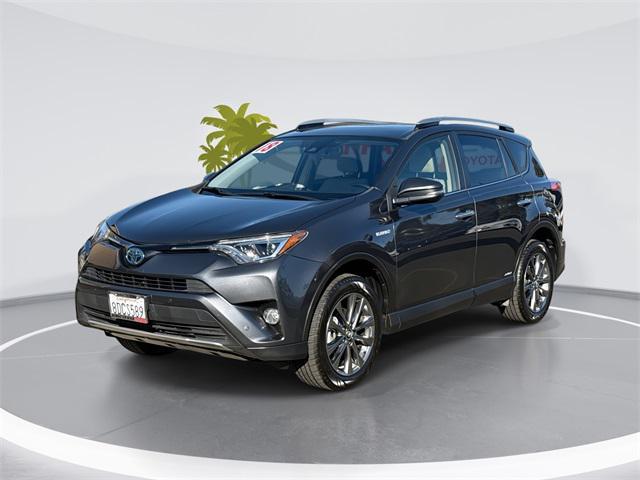 used 2018 Toyota RAV4 Hybrid car, priced at $21,299