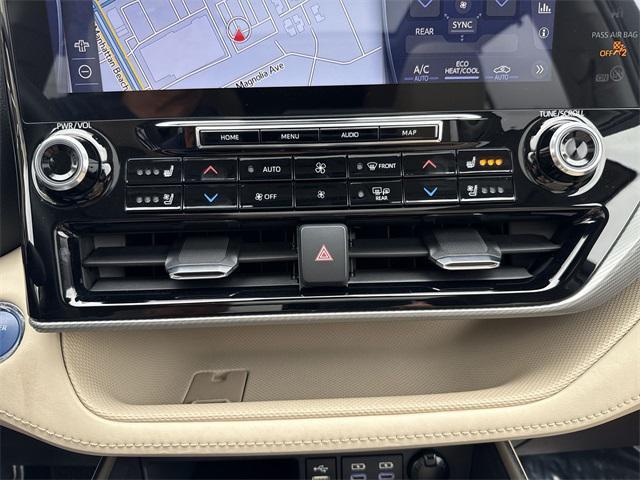 used 2022 Toyota Highlander Hybrid car, priced at $46,995