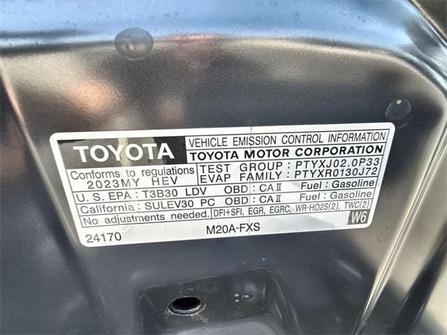used 2023 Toyota Prius car, priced at $26,795