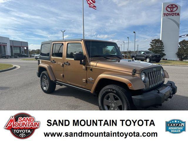 used 2015 Jeep Wrangler Unlimited car, priced at $23,552