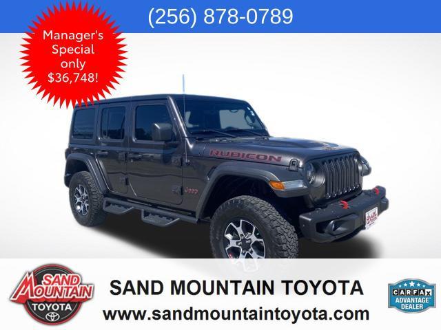 used 2019 Jeep Wrangler Unlimited car, priced at $36,748