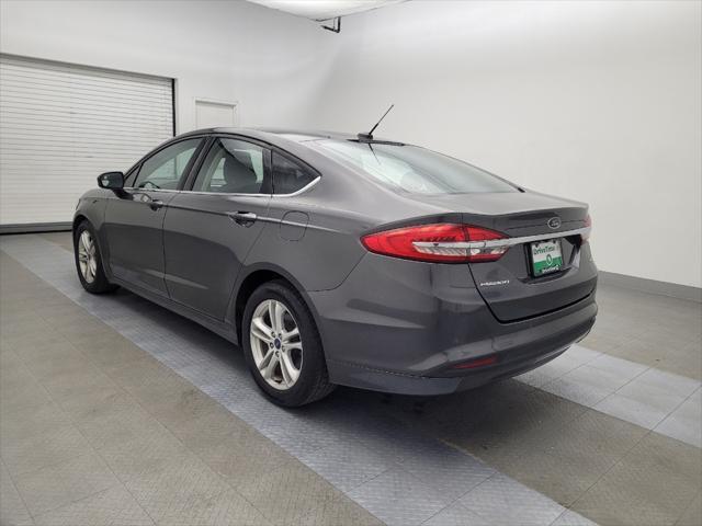 used 2018 Ford Fusion car, priced at $14,595