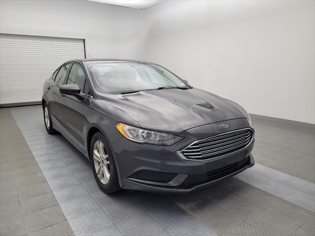 used 2018 Ford Fusion car, priced at $14,595