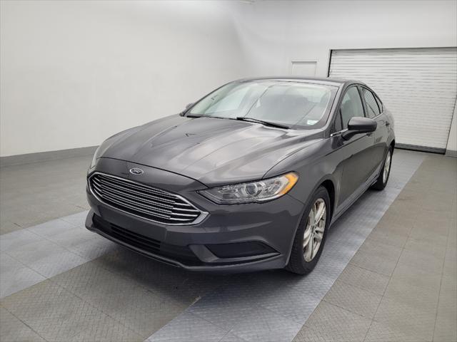 used 2018 Ford Fusion car, priced at $14,595