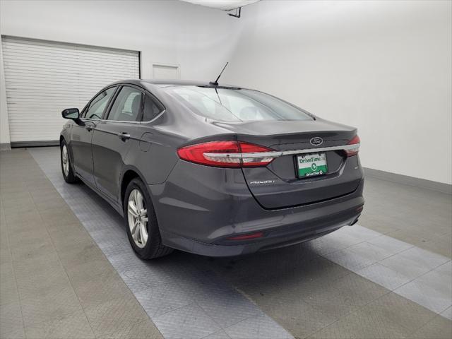 used 2018 Ford Fusion car, priced at $14,595