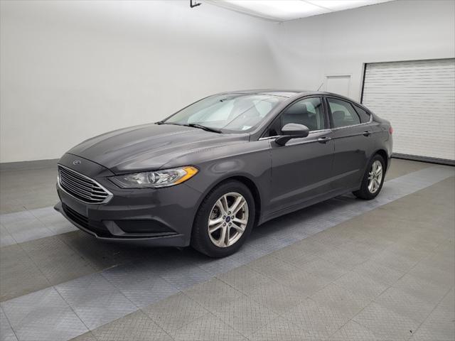 used 2018 Ford Fusion car, priced at $14,595