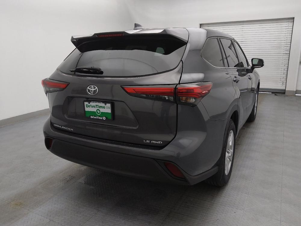 used 2021 Toyota Highlander car, priced at $27,595
