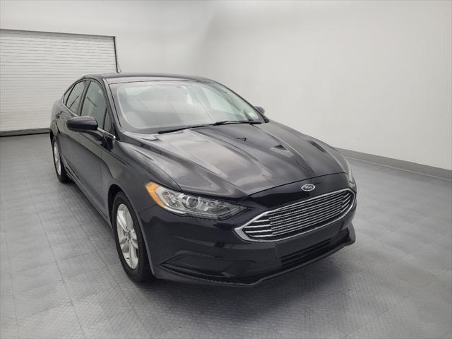 used 2018 Ford Fusion car, priced at $16,895