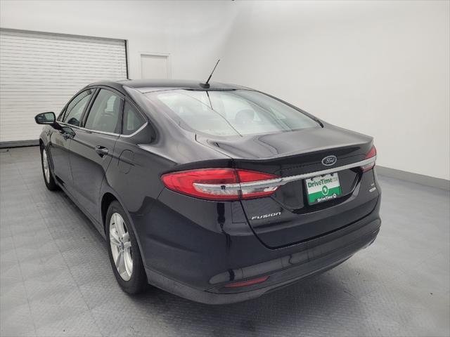 used 2018 Ford Fusion car, priced at $16,895