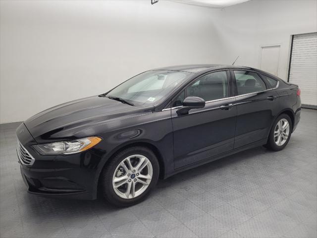 used 2018 Ford Fusion car, priced at $16,895