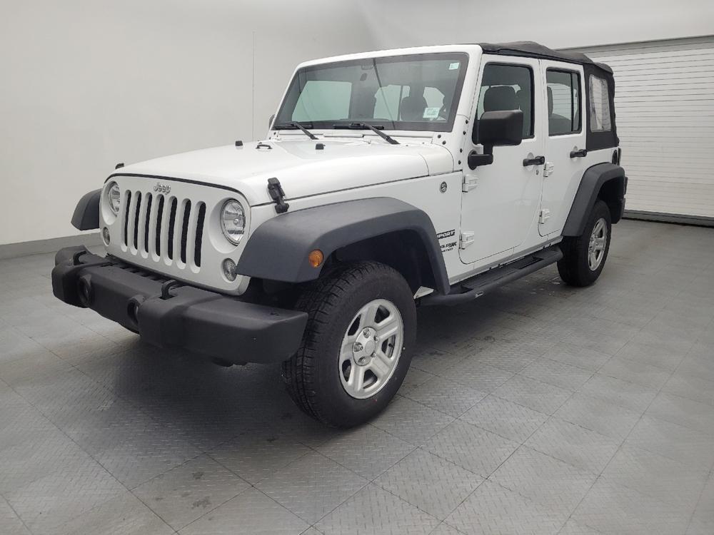 used 2018 Jeep Wrangler JK Unlimited car, priced at $23,295