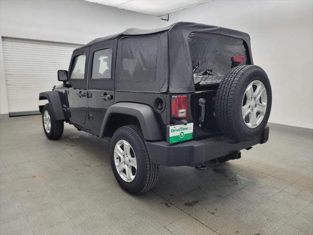 used 2015 Jeep Wrangler Unlimited car, priced at $19,595