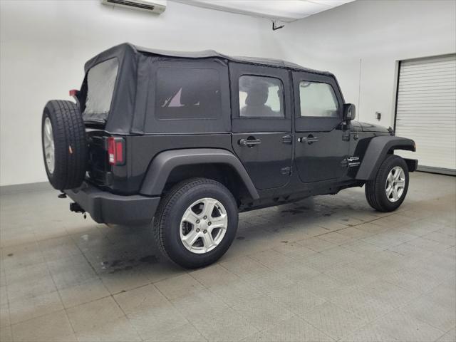 used 2015 Jeep Wrangler Unlimited car, priced at $19,595