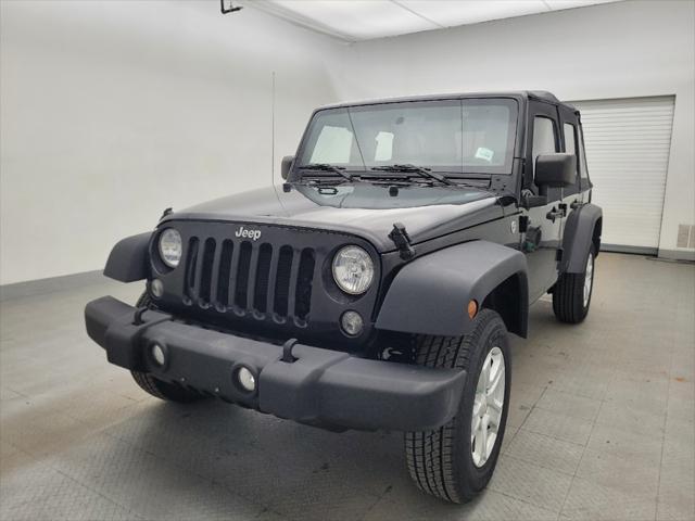 used 2015 Jeep Wrangler Unlimited car, priced at $19,595