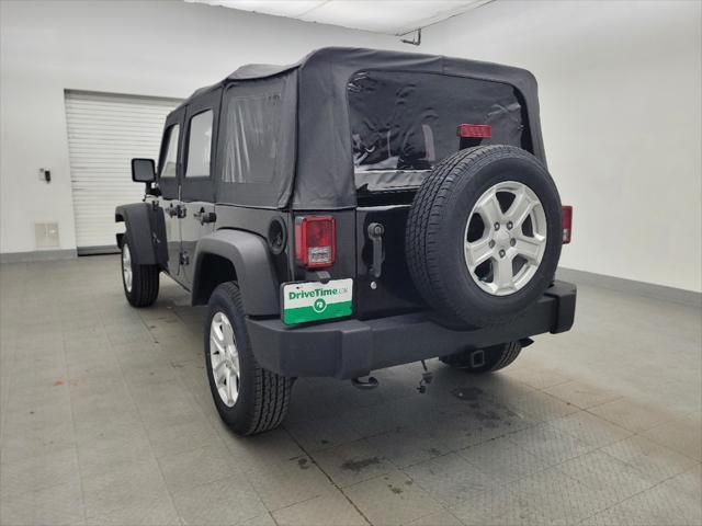 used 2015 Jeep Wrangler Unlimited car, priced at $19,595