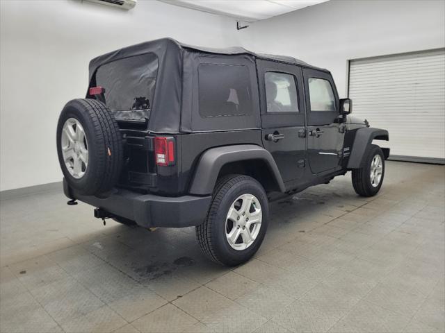 used 2015 Jeep Wrangler Unlimited car, priced at $19,595