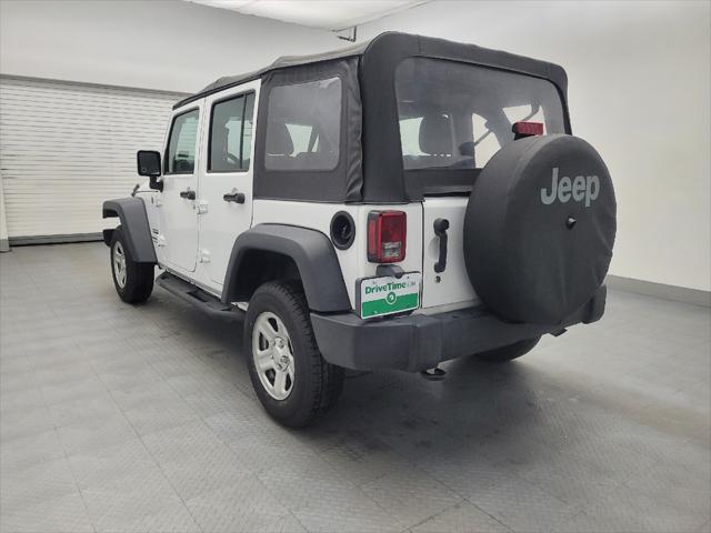 used 2018 Jeep Wrangler JK Unlimited car, priced at $23,595