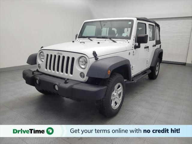used 2018 Jeep Wrangler JK Unlimited car, priced at $23,595