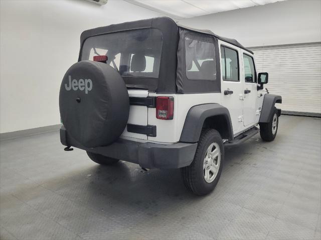 used 2018 Jeep Wrangler JK Unlimited car, priced at $23,595