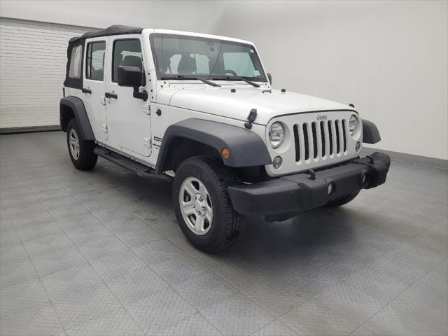used 2018 Jeep Wrangler JK Unlimited car, priced at $23,595
