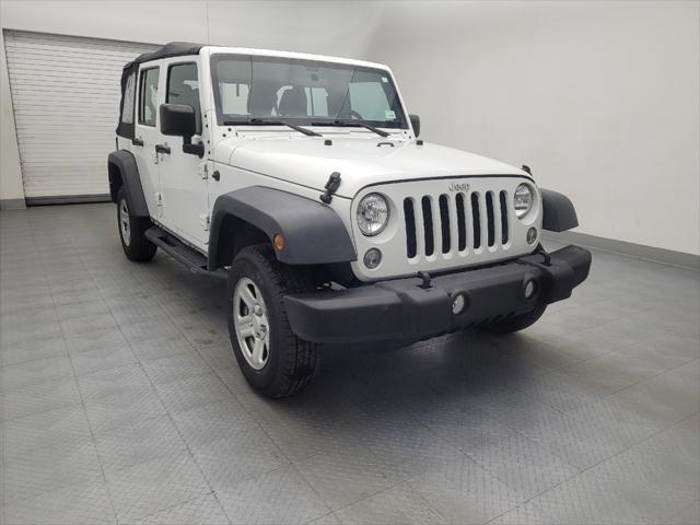 used 2018 Jeep Wrangler JK Unlimited car, priced at $23,595