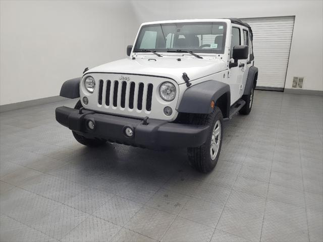 used 2018 Jeep Wrangler JK Unlimited car, priced at $23,595
