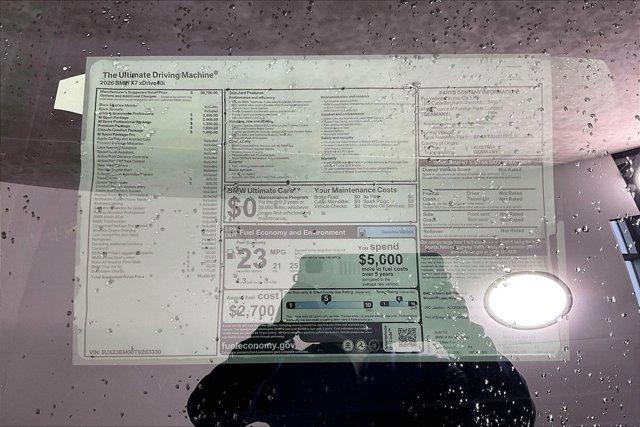 new 2026 BMW X7 car, priced at $99,430