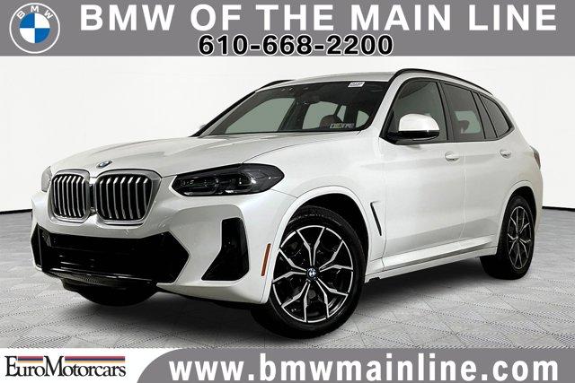 used 2022 BMW X3 car, priced at $36,780