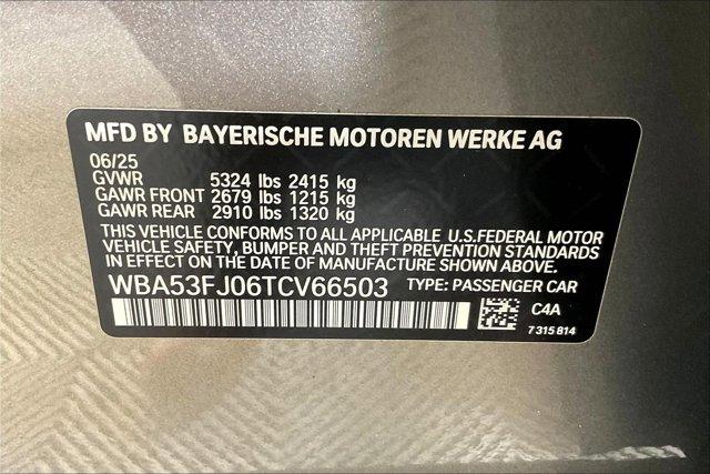 new 2026 BMW 530 car, priced at $66,915