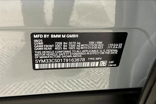 new 2026 BMW XM car, priced at $160,775