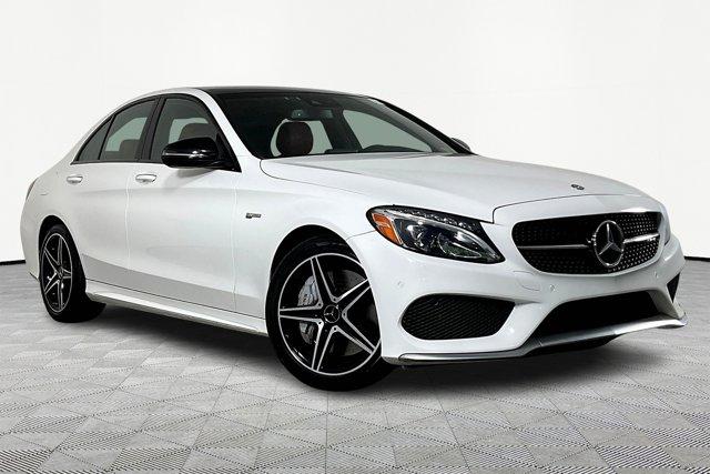 used 2017 Mercedes-Benz AMG C 43 car, priced at $23,850