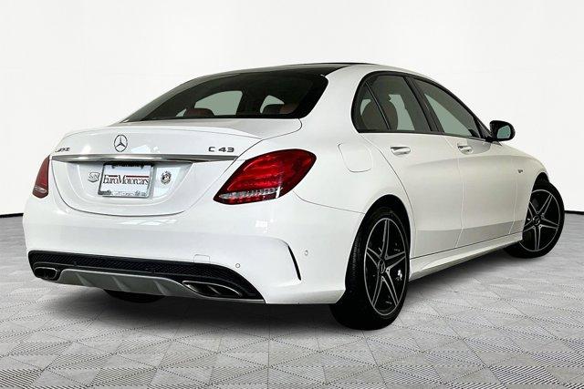 used 2017 Mercedes-Benz AMG C 43 car, priced at $23,850