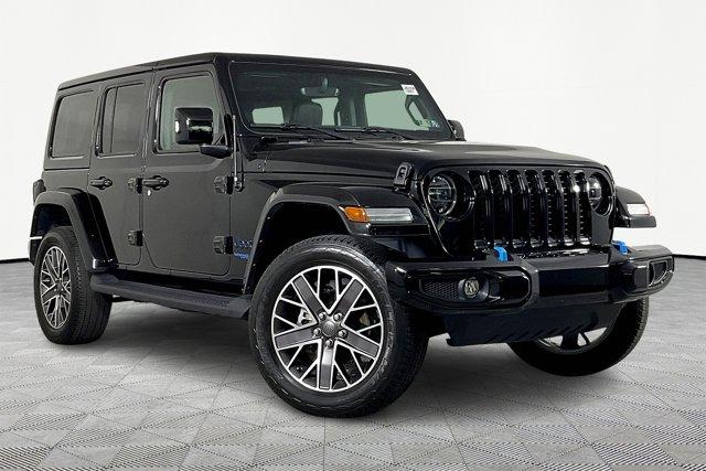 used 2022 Jeep Wrangler Unlimited 4xe car, priced at $36,670