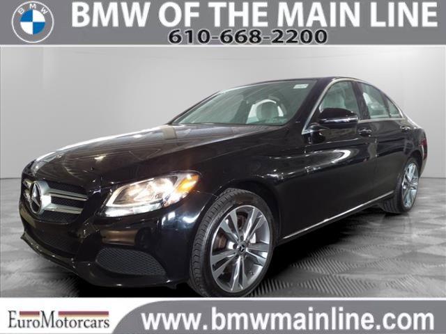 used 2018 Mercedes-Benz C-Class car, priced at $19,953