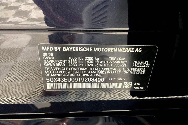 new 2026 BMW X5 car, priced at $90,675