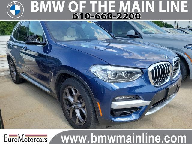 used 2021 BMW X3 car, priced at $34,490