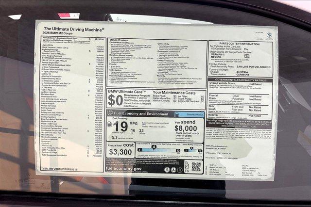 new 2026 BMW M2 car, priced at $76,355